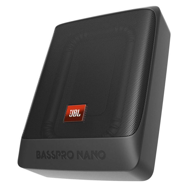 JBL BassPro Nano - Active Compact Powered Subwoofer 200W – Car