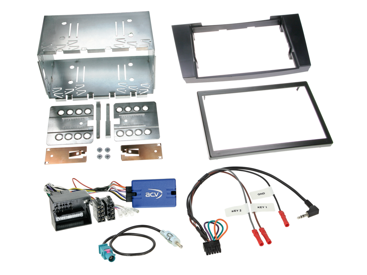 CTKMB06 Mercedes E Class 2002> Complete Double Din Stereo Fitting Kit