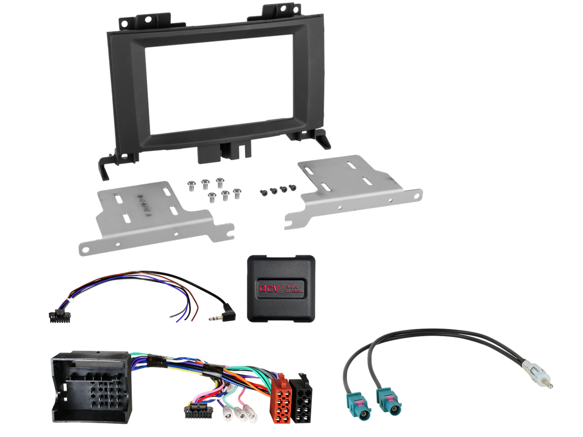 ACV AKVW10 - VW Crafter Mercedes Sprinter (W906) Complete Double Din Stereo Fitting Kit