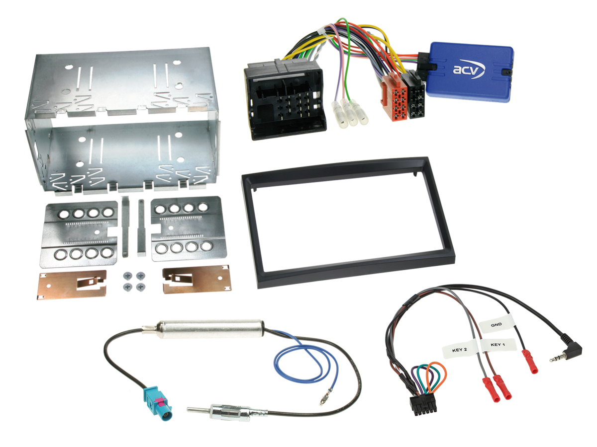 ACV AKCT01 - Citreon C2 C3 Berlingo Jumpy Complete Double Din Stereo Fitting Kit