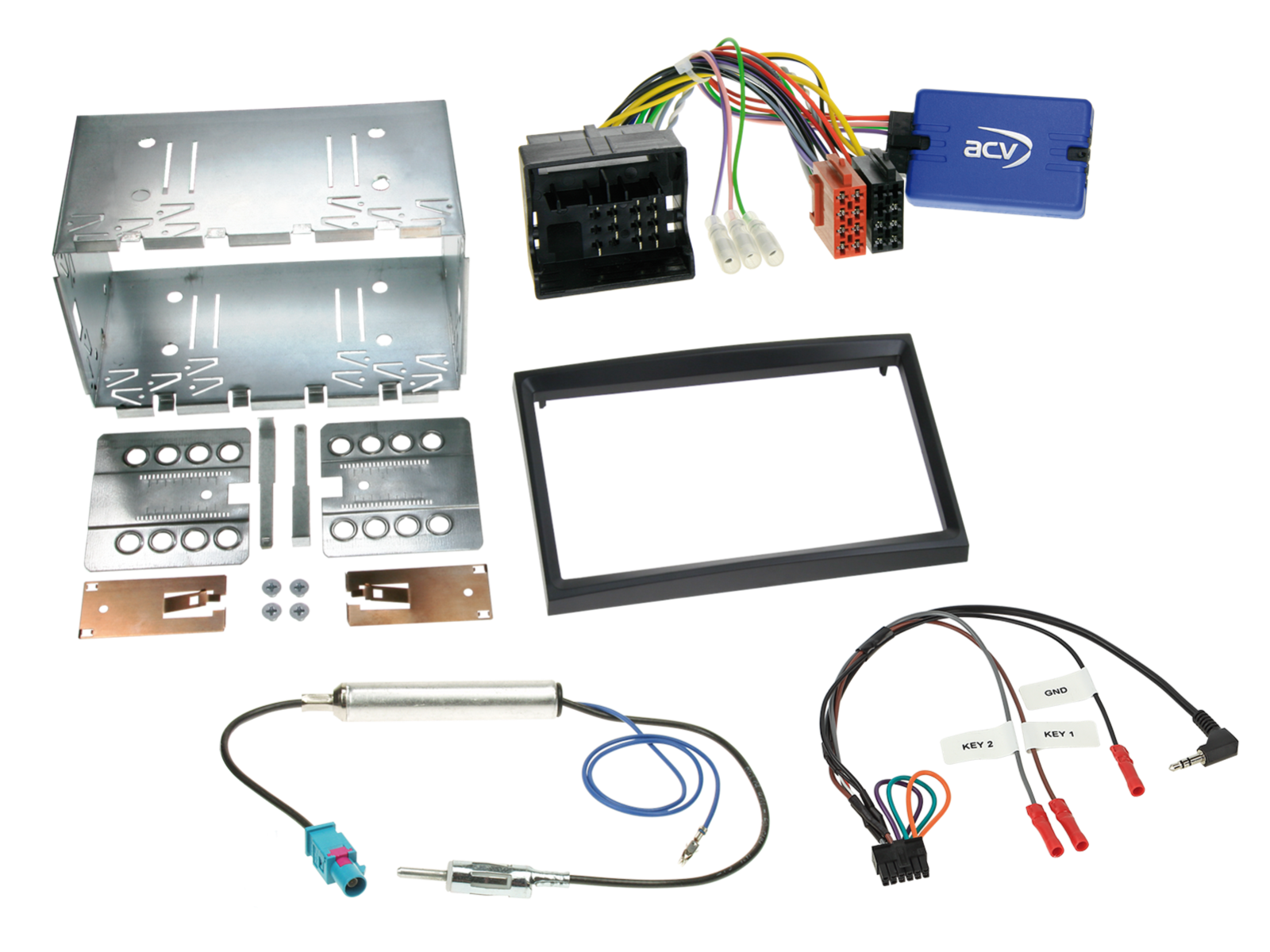 ACV AKCT01 - Citreon C2 C3 Berlingo Jumpy Complete Double Din Stereo Fitting Kit