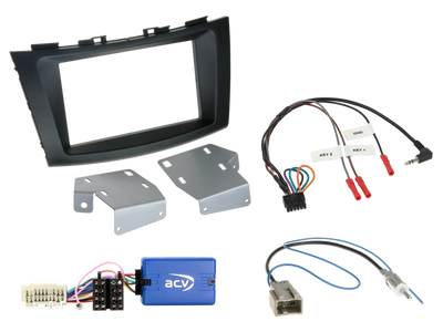 ACV AKSZ09 Suzuki Swift 2011-2017 Complete Double Din Stereo Fitting Kit