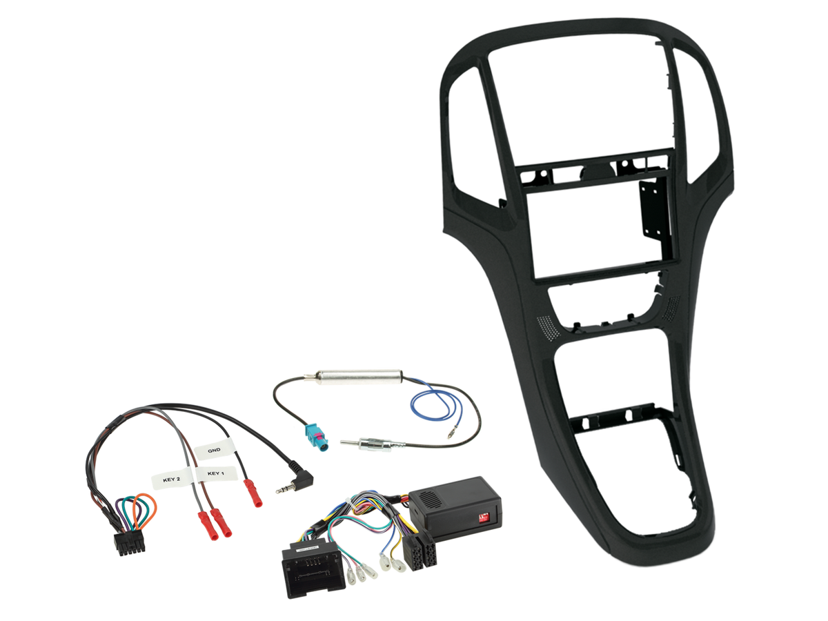 ACV AKVX04 Vauxhall Astra J Complete Double Din Stereo Fitting Kit