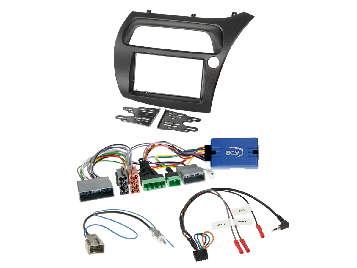 ACV AKHD01 Honda Civic 2006-2011 Complete Double Din Stereo Fitting Kit