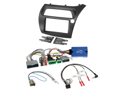 ACV AKHD01 Honda Civic 2006-2011 Complete Double Din Stereo Fitting Kit