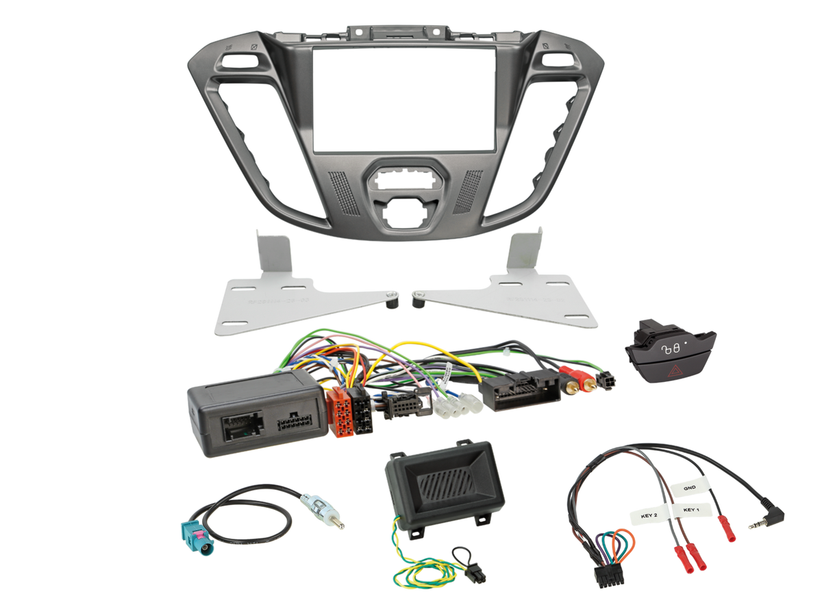 ACV AKFD41C Ford Transit Custom Complete Double Din Stereo Fitting Kit