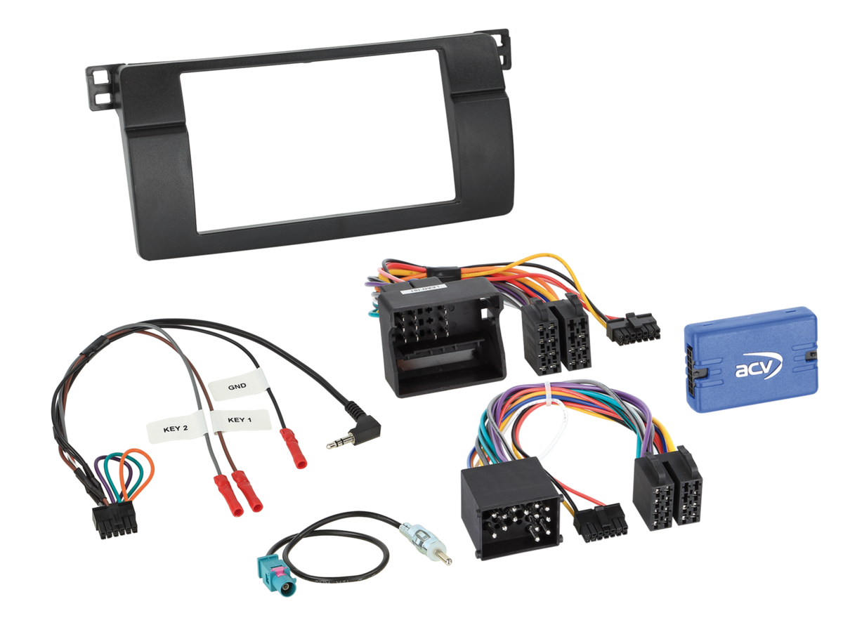ACV AKBM03 BMW 3 Series E46 Double Din Complete Fitting Kit