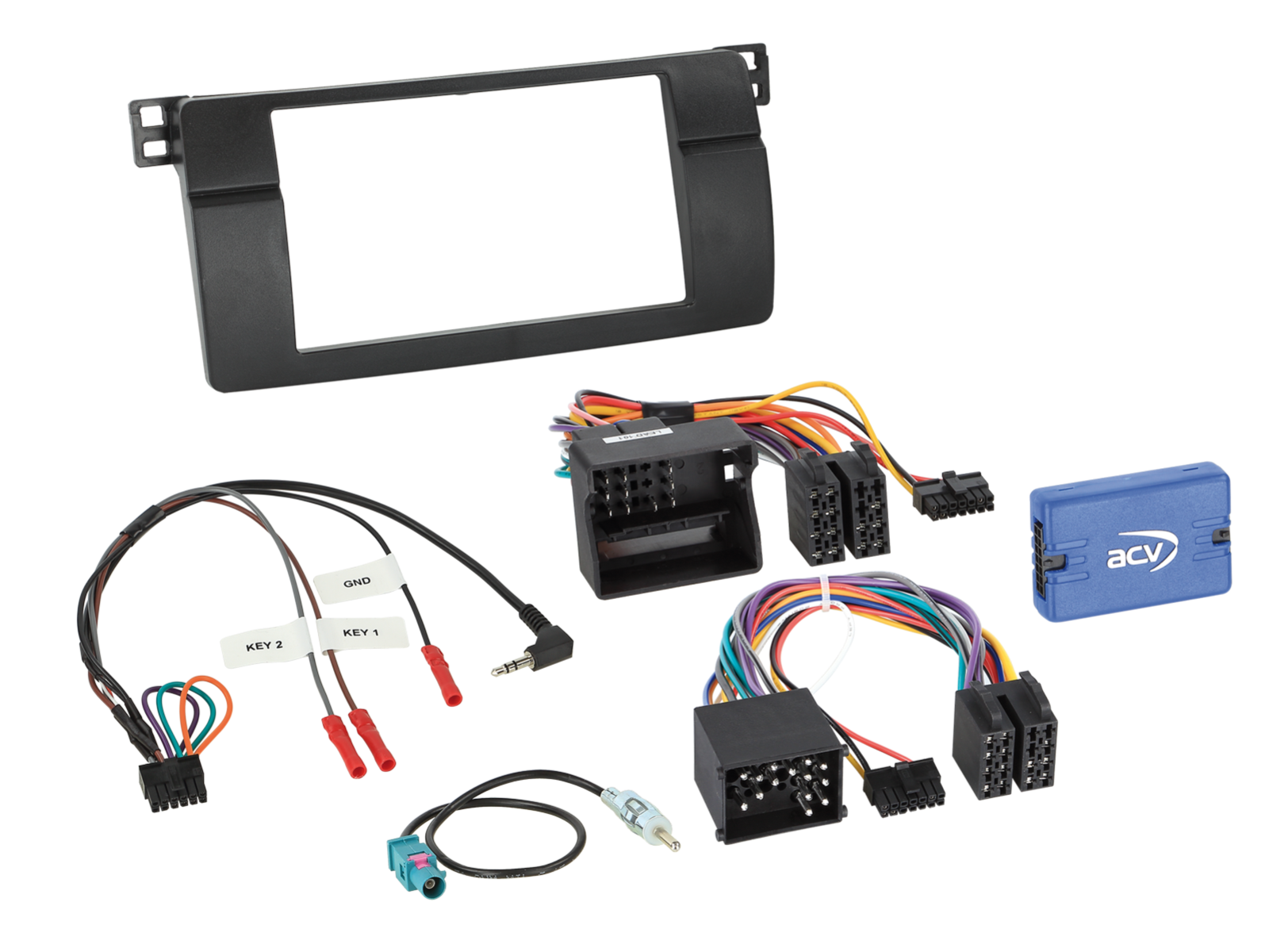 ACV AKBM03 BMW 3 Series E46 Double Din Complete Fitting Kit