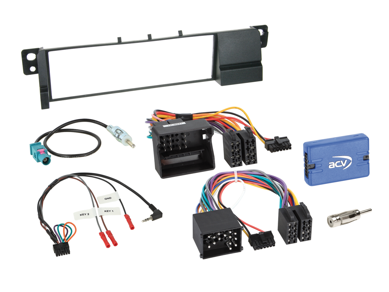 ACV AKBM07 BMW 3 Series E46 Single Din Complete Fitting Kit