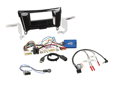 ACV AKNS05P - Nissan Qashqai X-Trail 2014-2017 Complete Double Din Stereo Fitting Kit With Pocket