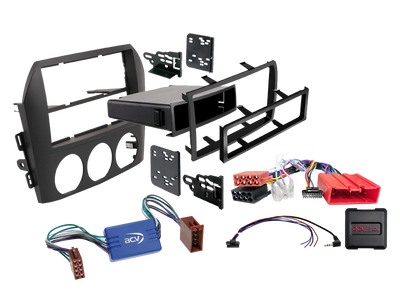 ACV AKMZ20 Mazda MX-5 Miata Complete Double Din Stereo Fitting Kit