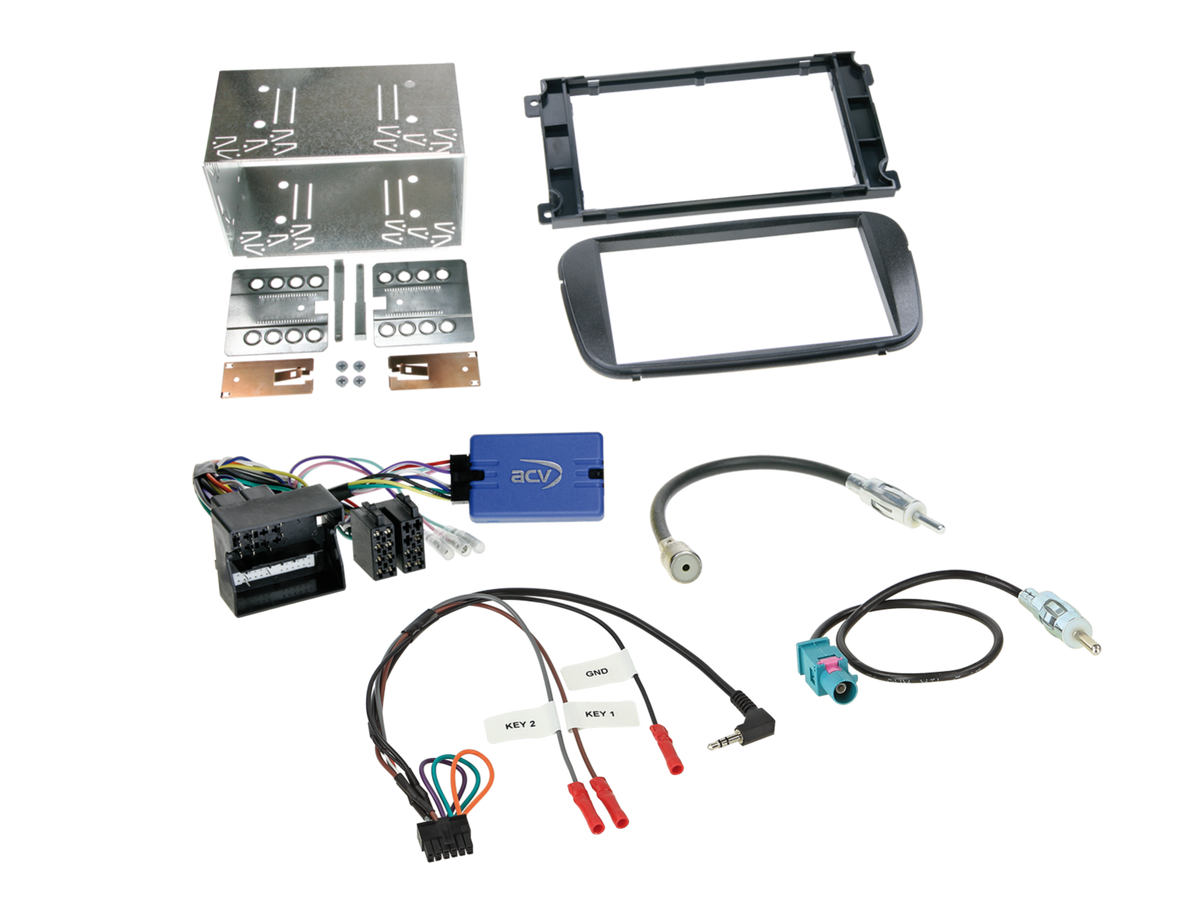ACV AKFD68 - Ford Focus Mondeo 2007> Complete Double Din Stereo Fitting Kit