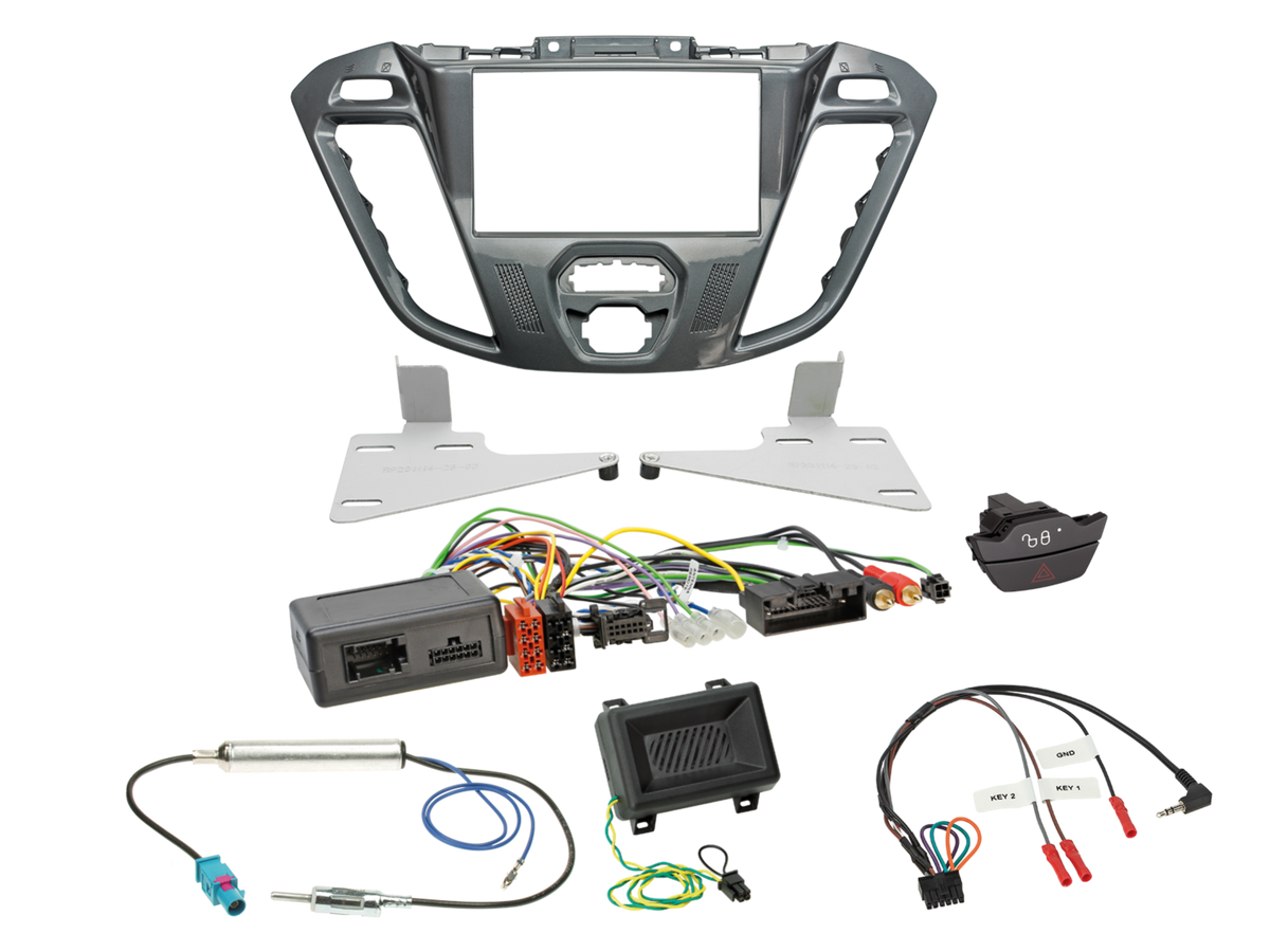ACV AKFD42C Ford Transit Custom Complete Double Din Stereo Fitting Kit