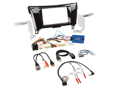 ACV AKNS05 - Nissan Qashqai X-Trail 2014-2017 Complete Double Din Stereo Fitting Kit