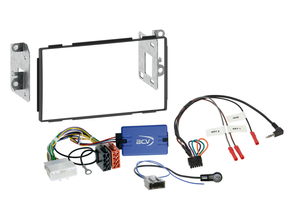 ACV AKNS03 NISSAN Qashqai 2007-2014 Complete Double Din Stereo Fitting Kit