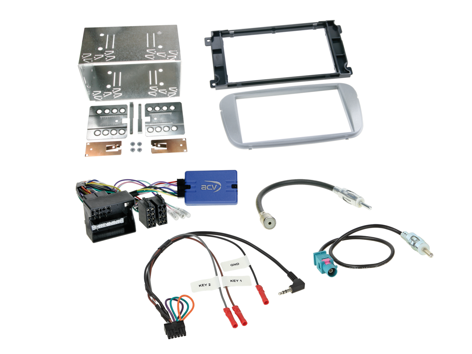 ACV AKFD67 - Ford Focus Mondeo 2007> Complete Double Din Stereo Fitting Kit
