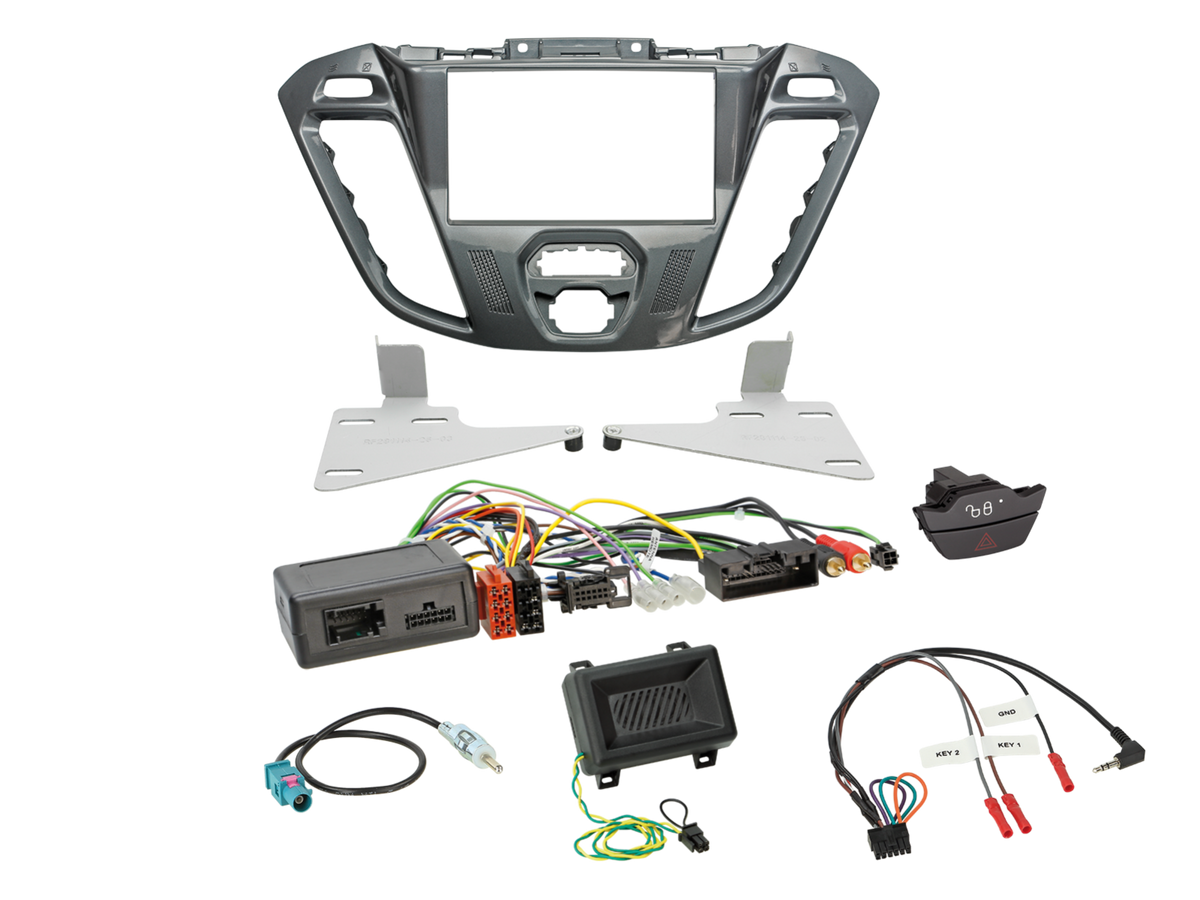 ACV AKFD43C Ford Transit Custom 2012-2016 Complete Double Din Stereo Fitting Kit