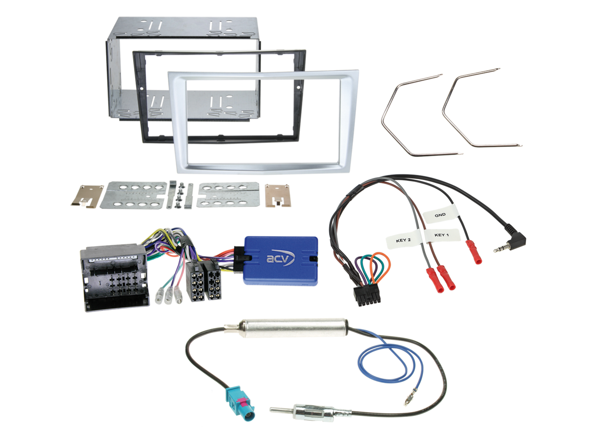 ACV AKVX10 Vauxhall Astra H Corsa D 2006> Complete Double Din Stereo Fitting Kit