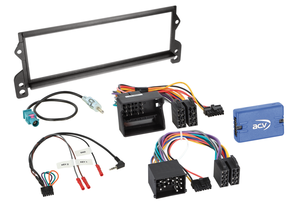 ACV AKBM18 BMW Mini R50 2001-2006 Complete Single Din Stereo Fitting Kit