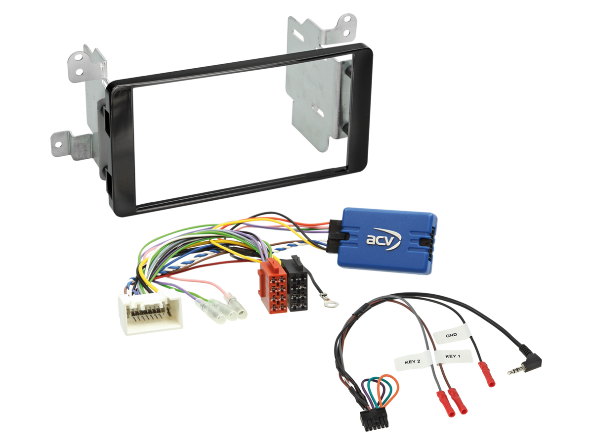 ACV AKMT09 - Mitsubishi Outlander 2012-2018 Complete Double Din Stereo Fitting Kit