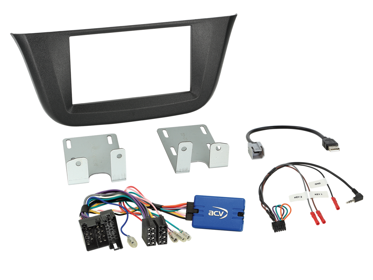 ACV AKIV01 - IVECO Daily 2014-2019 Complete Double Din Stereo Fitting Kit