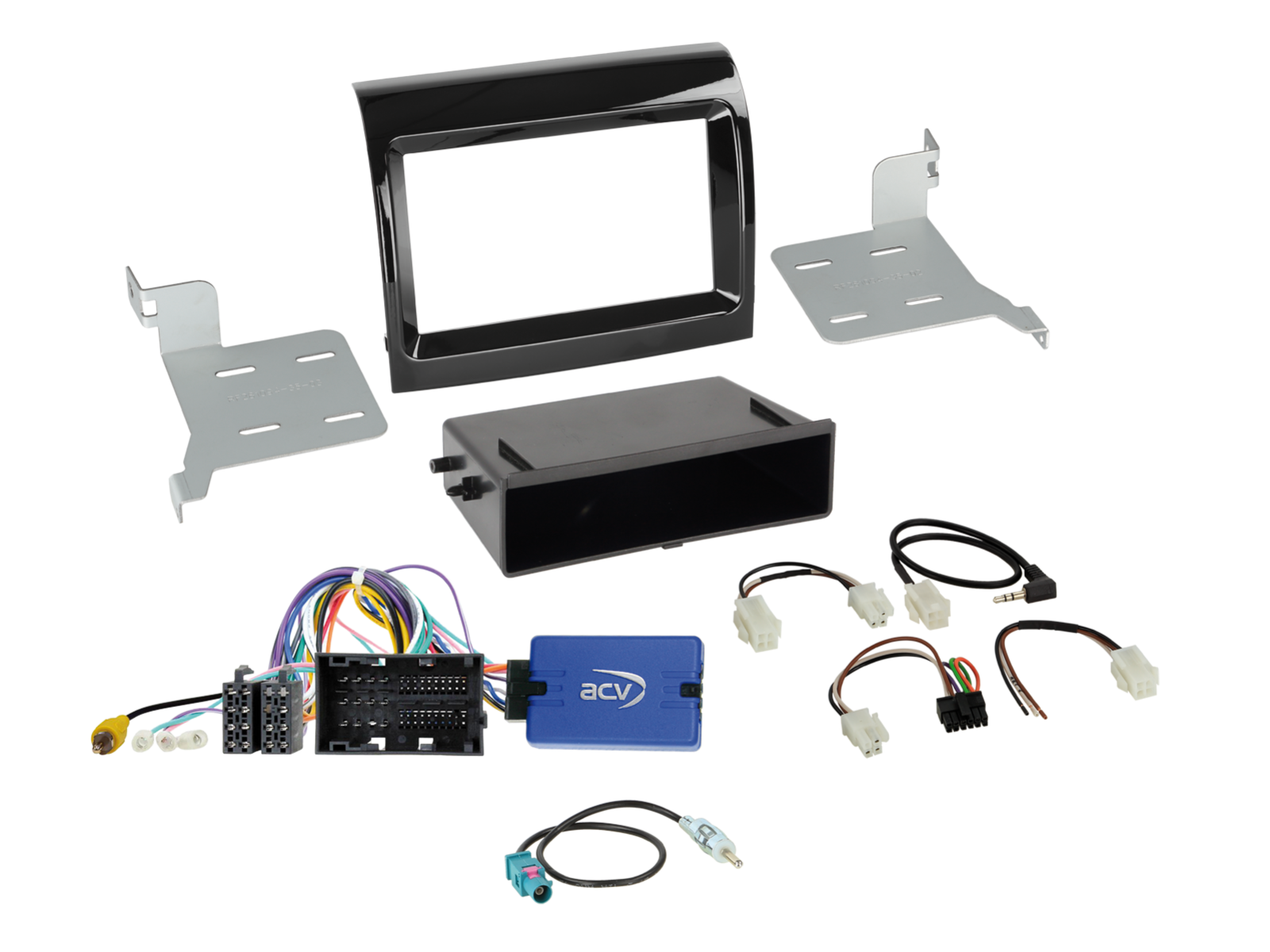ACV AKFT14 Fiat Ducato 2015-2021 Complete Double/Single Din Stereo Fitting Kit