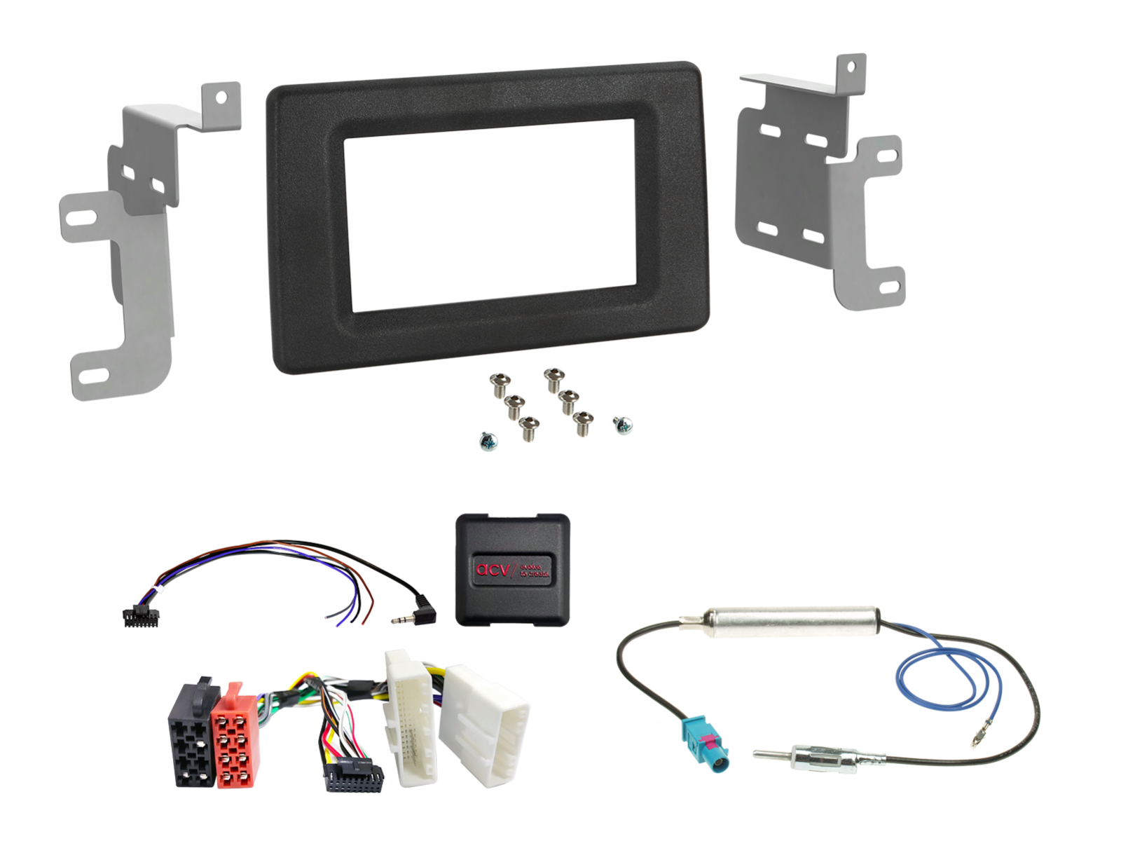 ACV AKRT20 - Nissan NV400 2020-2021 Complete Double Din Stereo Fitting Kit