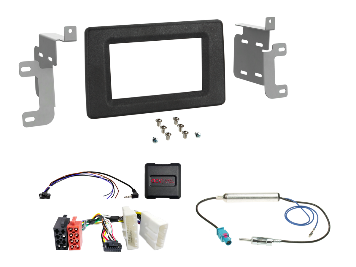 ACV AKRT20 - Vauxhall Movano B 2019-2021 Complete Double Din Stereo Fitting Kit