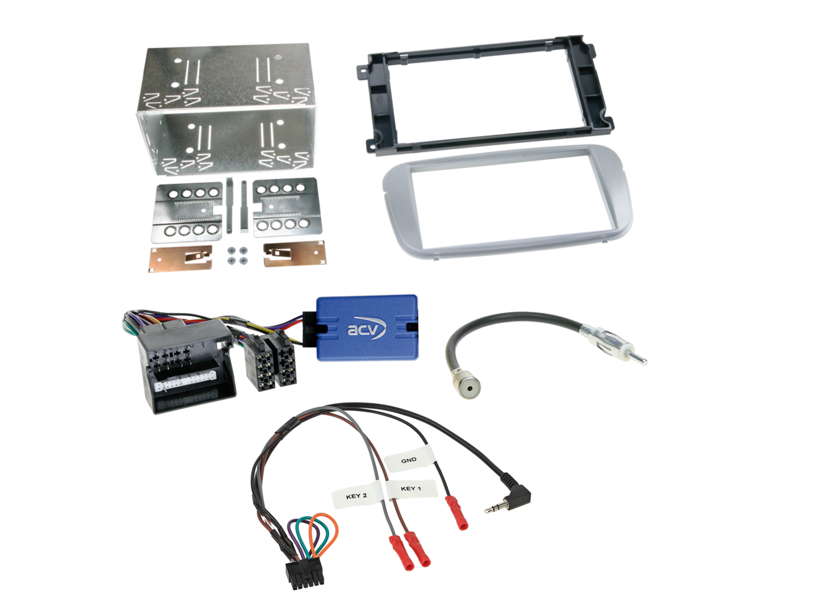 ACV AKFD52 Ford Focus Mondeo 2007> Complete Double Din Stereo Fitting Kit