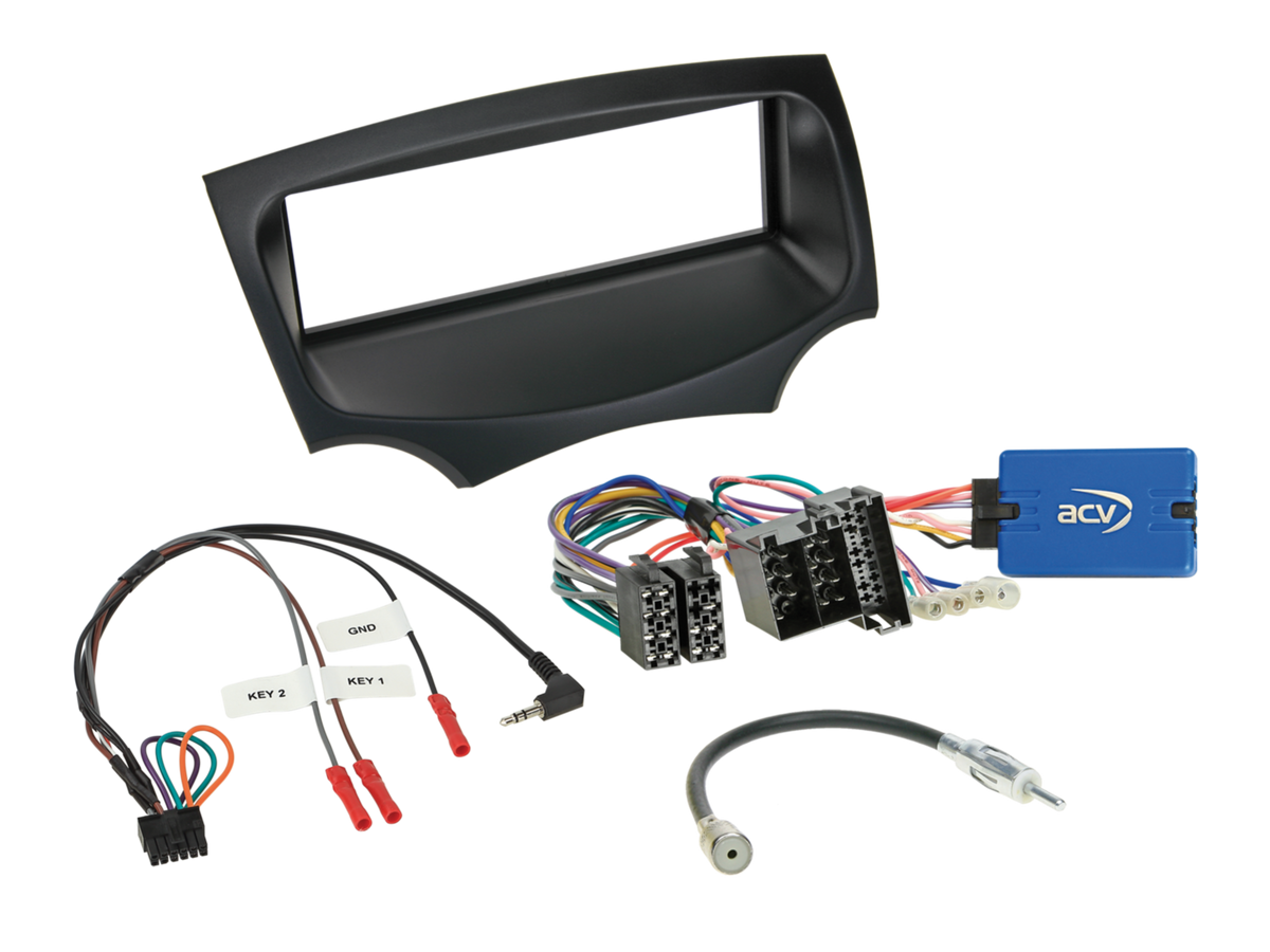 ACV Ford KA RU8 2009-2017 Complete Single Din Stereo Fitting Kit