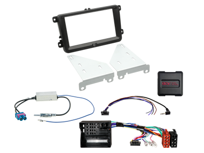 ACV AKVW17 - VW MIB-PQ 2015-2021 Models Complete Double Din Fitting Kit