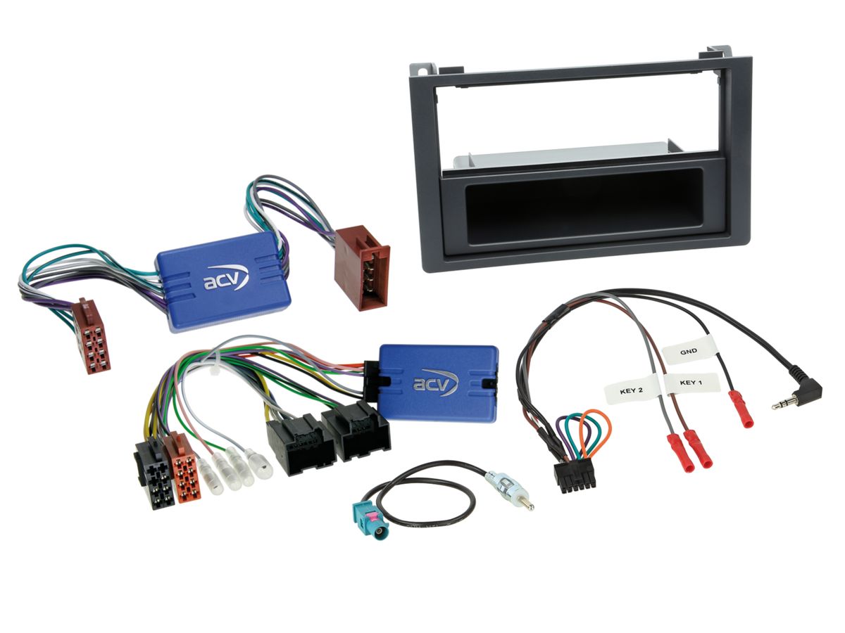 ACV AKSA01 SAAB 9-3 2007-2011 Complete Double Din Stereo Fitting Kit