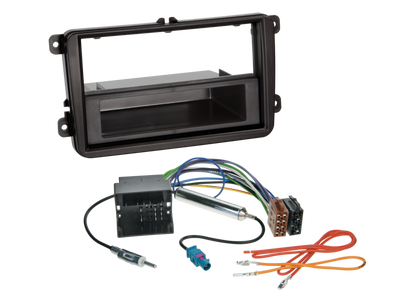 ACV AKVW01-ISO Single DIN Fascia Panel ISO Harness and Antenna Adapter