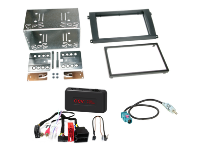 ACV AKPO02 - Porsche Cayenne 2002-2010 Complete Double Din Stereo Fitting Kit