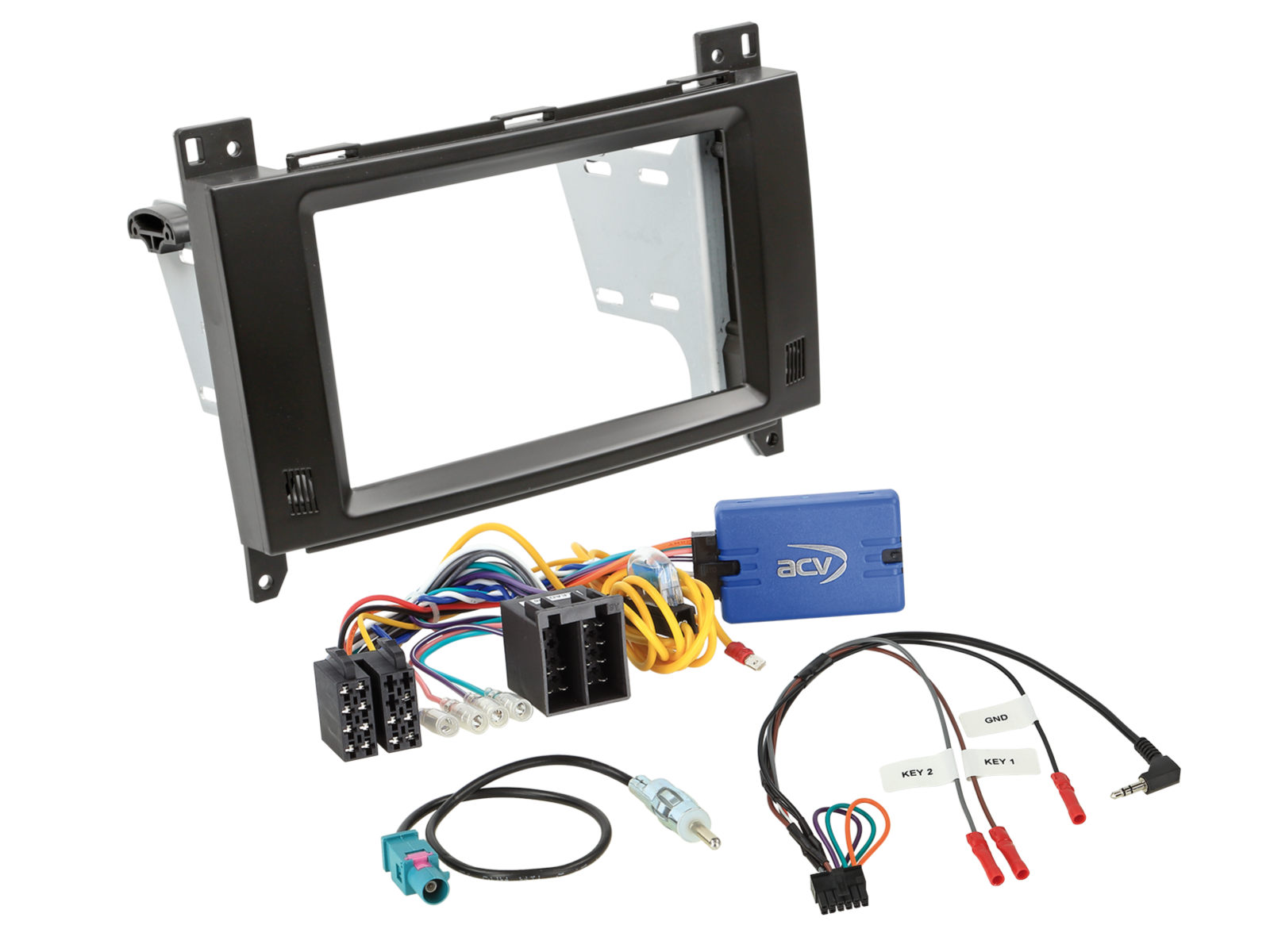 ACV AKMB19 Mercedes Vito W447 2014-2024 Complete Double Din Stereo Fitting Kit