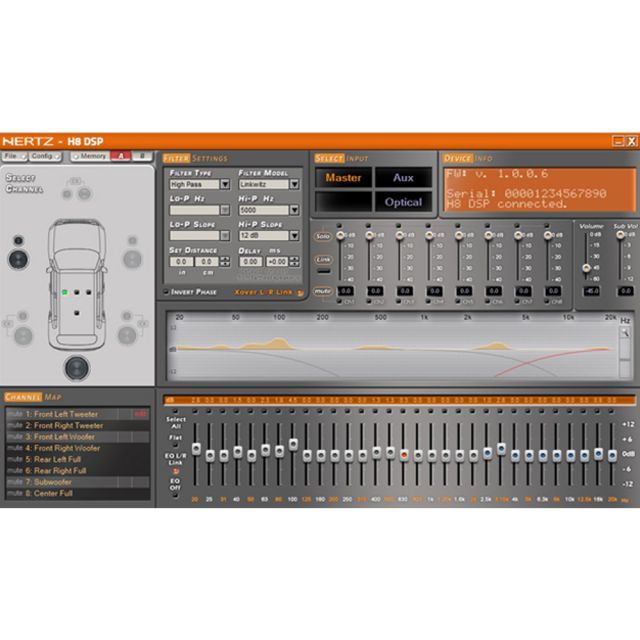 Hertz H8 DSP DRC - 8 Channel Digital Interface Processor