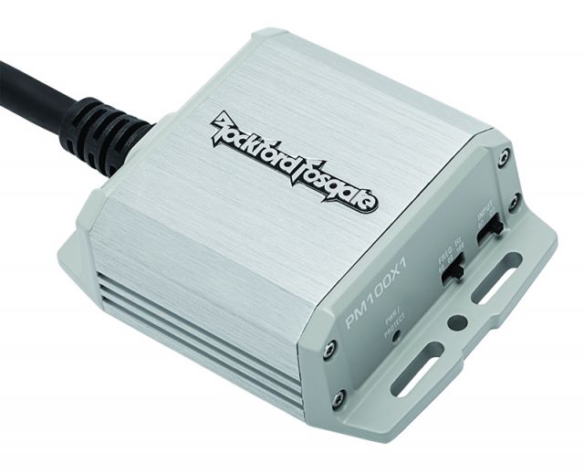 Rockford Fosgate PM100X1K Punch Marine 100 Watt Full-Range Mono Amplifier (pair)