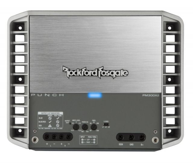 Rockford Fosgate PM300X2 - Punch Marine 300 Watt 2-Channel Amplifier