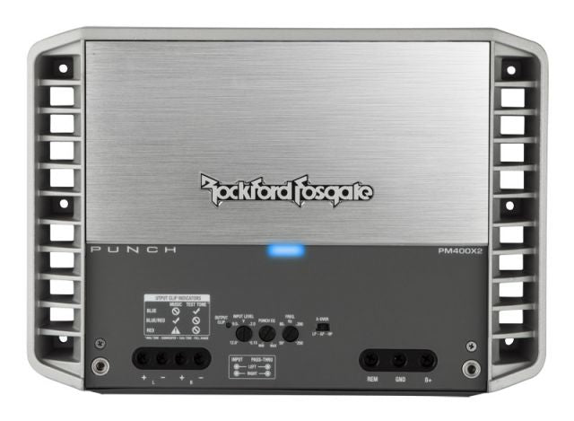 Rockford Fosgate PM400X2 - Punch Marine 400 Watt 2-Channel Amplifier