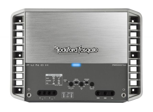 Rockford Fosgate PM500X1bd - Punch Marine 500 Watt Class-bd Mono Amplifier