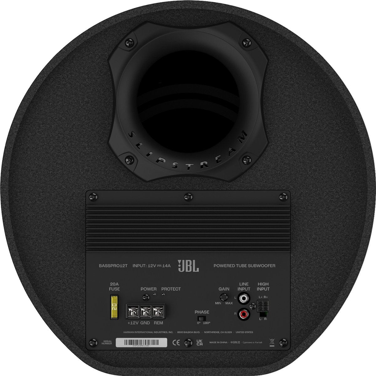 JBL BassPro BP12T - 12" Active BassTube Subwoofer 450W