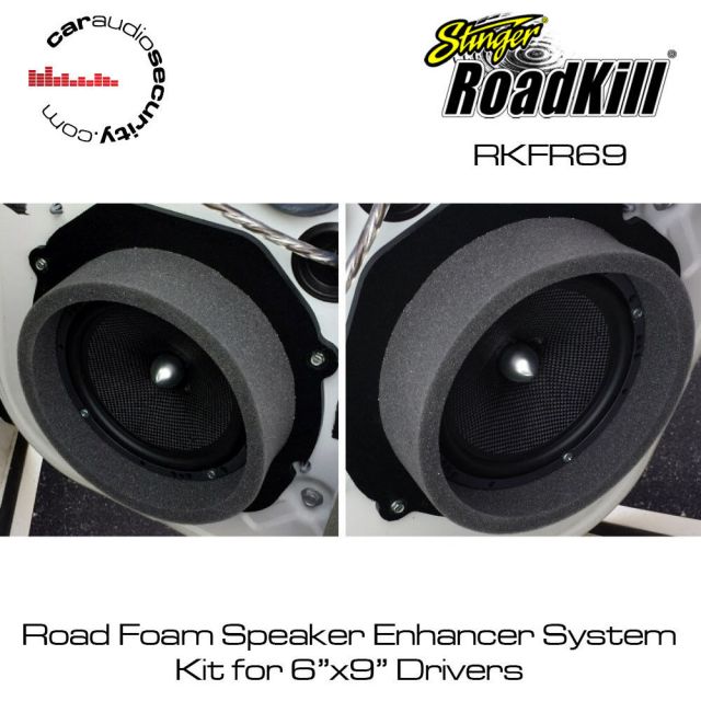 Stinger RKFR69 - Roadkill Fast Rings 6"x9" 6x9 Speaker Foam Pad Ring