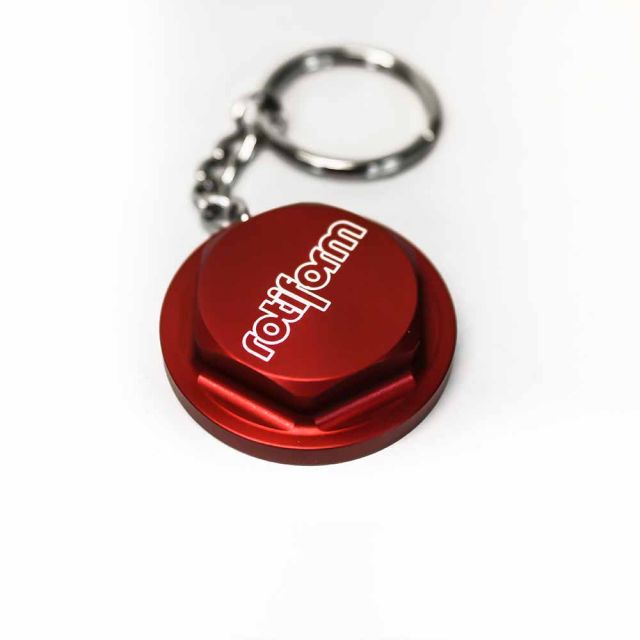 Rotiform Red HEX KeyRing