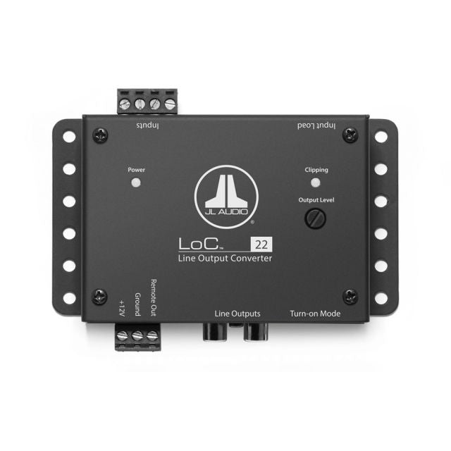 JL Audio LoC-22 - Fully Active 2ch Speaker Level to Line Output Converter