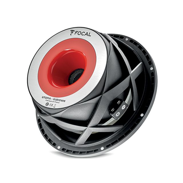 Focal Utopia SUB10WM M - 10" Dual 4 Ohm Car Subwoofer