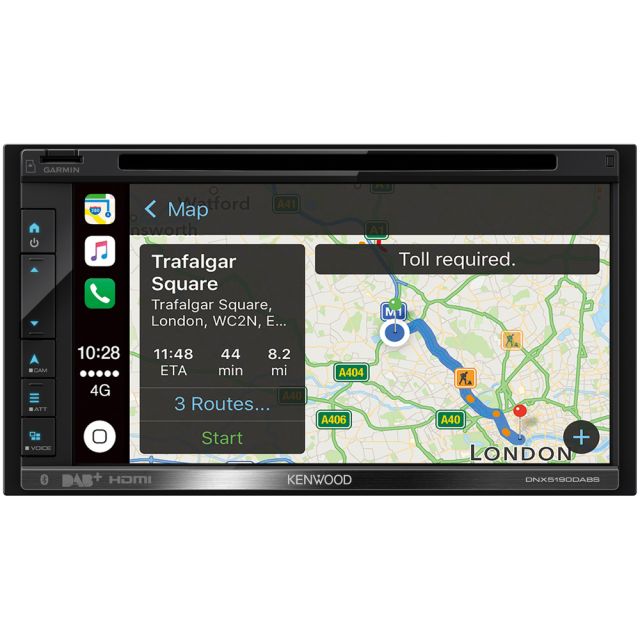 Kenwood DNX5190DABS - 6.8” GPS DAB Radio Apple CarPlay Android Auto (***EX-DEMO***)