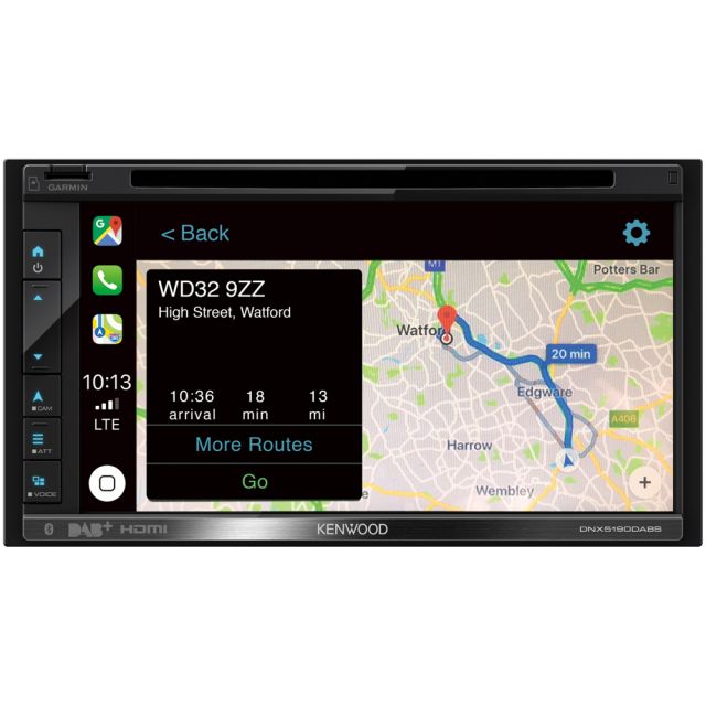 Kenwood DNX5190DABS - 6.8” GPS DAB Radio Apple CarPlay Android Auto (***EX-DEMO***)
