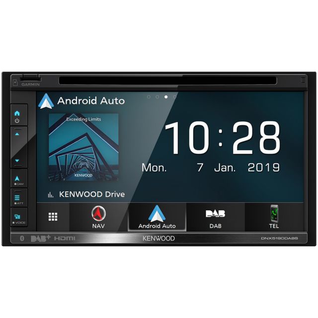 Kenwood DNX5190DABS - 6.8” GPS DAB Radio Apple CarPlay Android Auto (***EX-DEMO***)