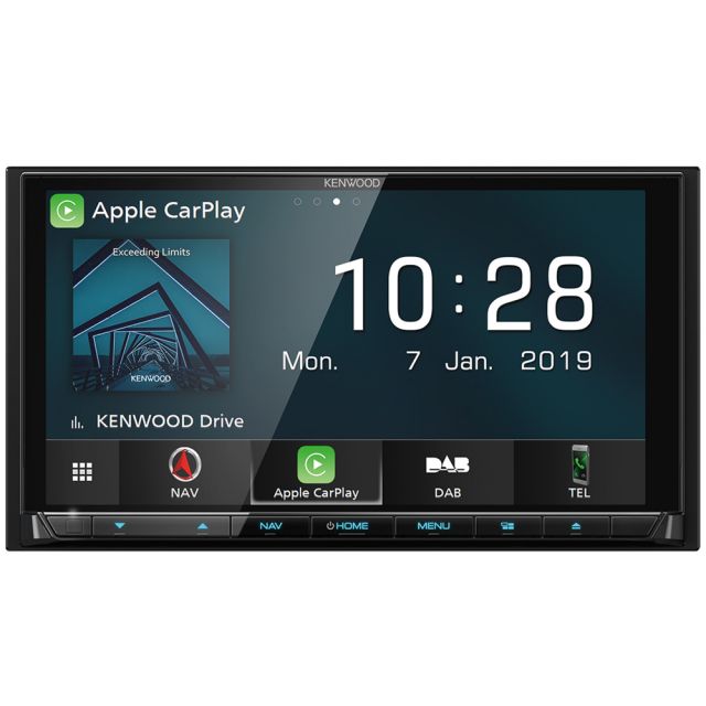 Kenwood DNX9190DABS - 6.8” HD GPS CarPlay Android Bluetooth DAB Stereo