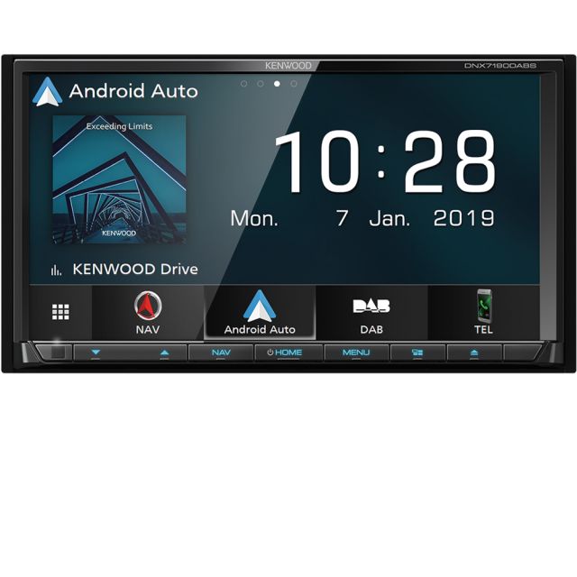 Kenwood DNX7190DABS - 7 Inch CarPlay Android Auto Bluetooth DAB GPS Stereo (***EX-DEMO***)